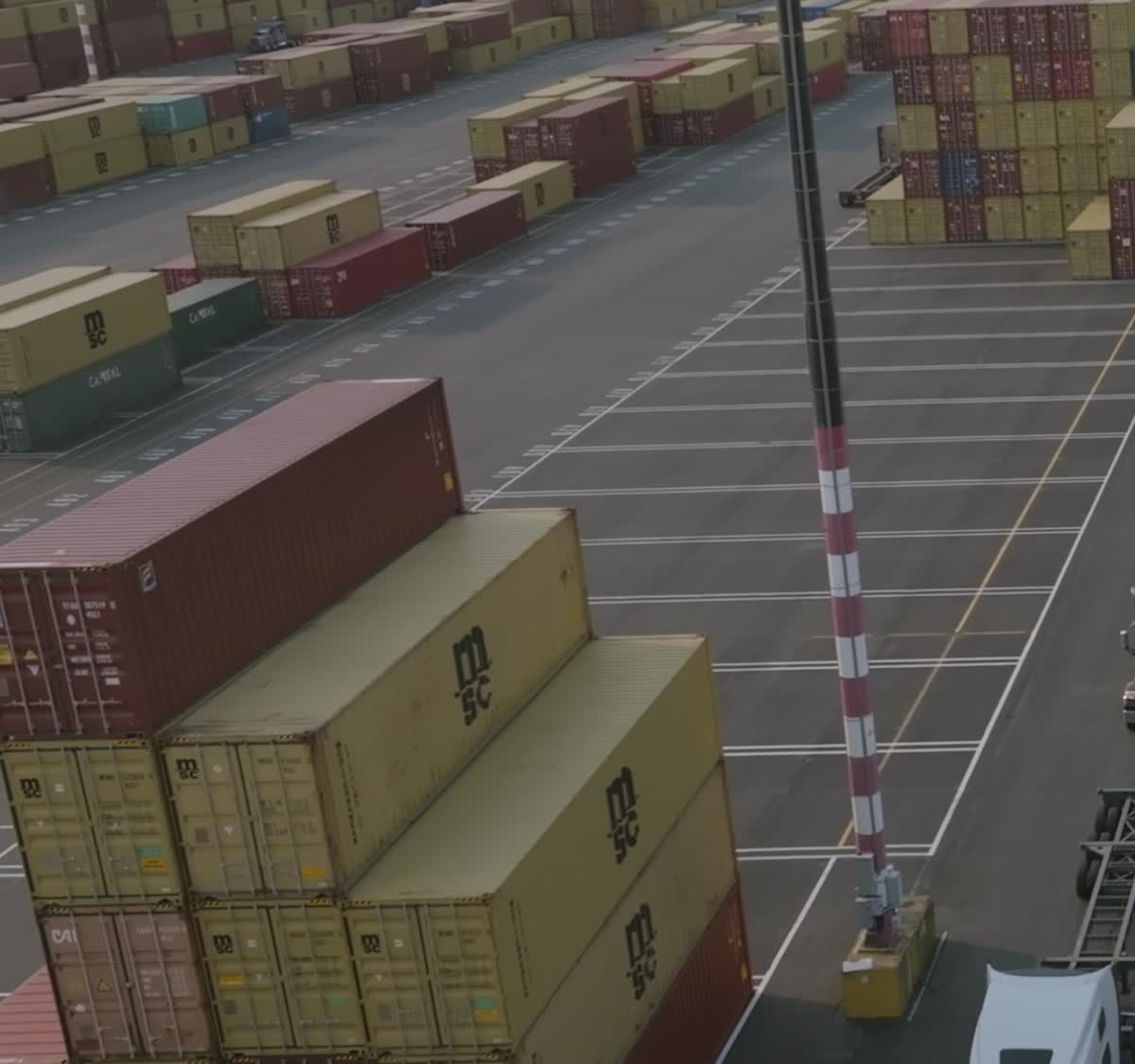 20ft container truck